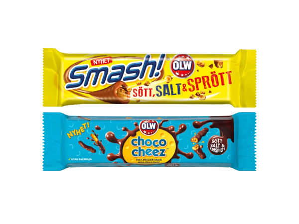 OLW Smash Choklad Bars