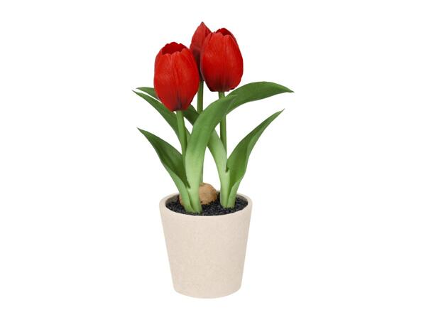 Livarno Home Red Artificial Tulips