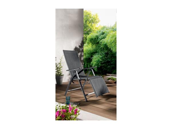 Livarno Home Aluminium Recliner
