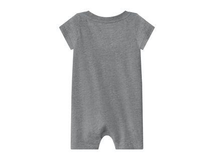 DISNEY Grey Baby Short-Sleeve Sleepsuit with Stitch Design