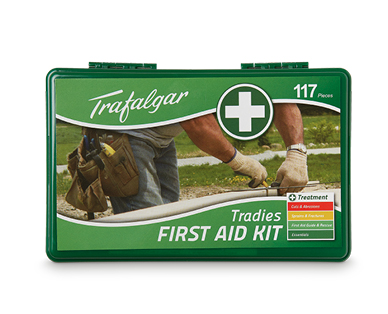 Tradies First Aid Kit 117pc