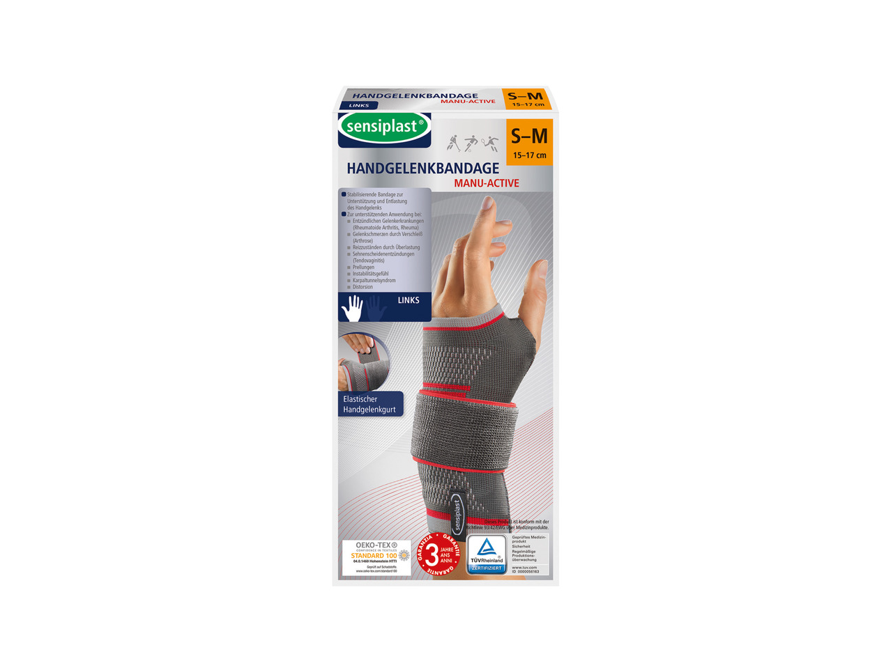 SENSIPLAST(R) Håndledsbandage Manu-Active