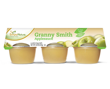 SimplyNature Applesauce Cups