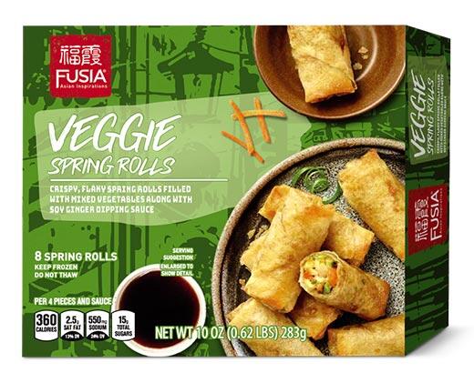 Fusia Asian Inspirations 
 Shrimp or Veggie Spring Rolls