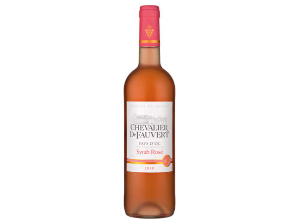 CHEVALIER DE FAUVERT SYRAH ROSÉ 2018 OCCITANIE
