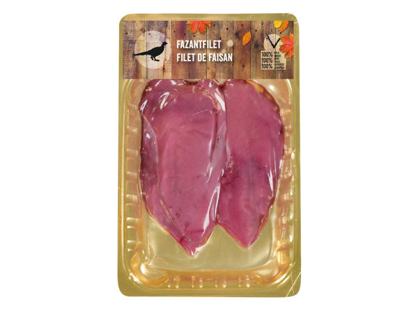 Feines Fasanenfilet