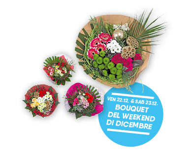Bouquet del weekend di dicembre