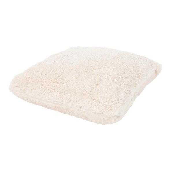 HOME CREATION(R) 				Coussin décoratif en teddy