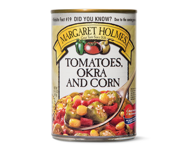 Margaret Holmes Tomatoes, Okra and Corn