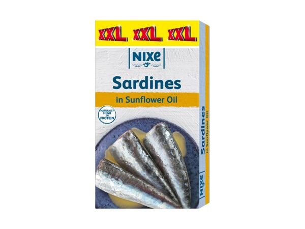 XXL Sardines in Sunflower Oil