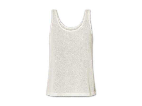 Damen Feinstrick-Tanktop