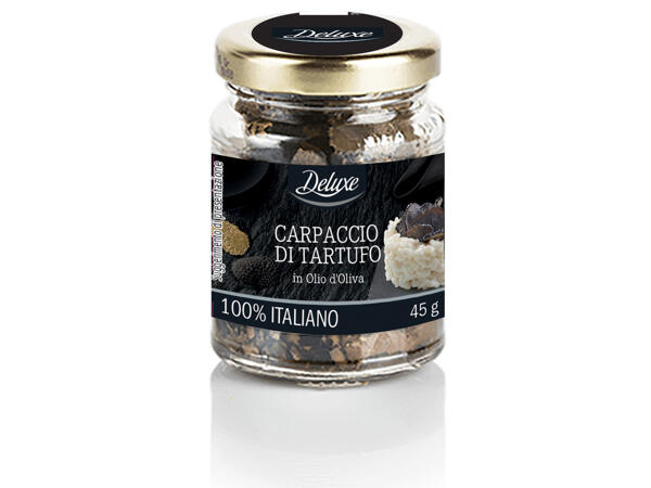 Truffle Carpaccio in Olive Oil