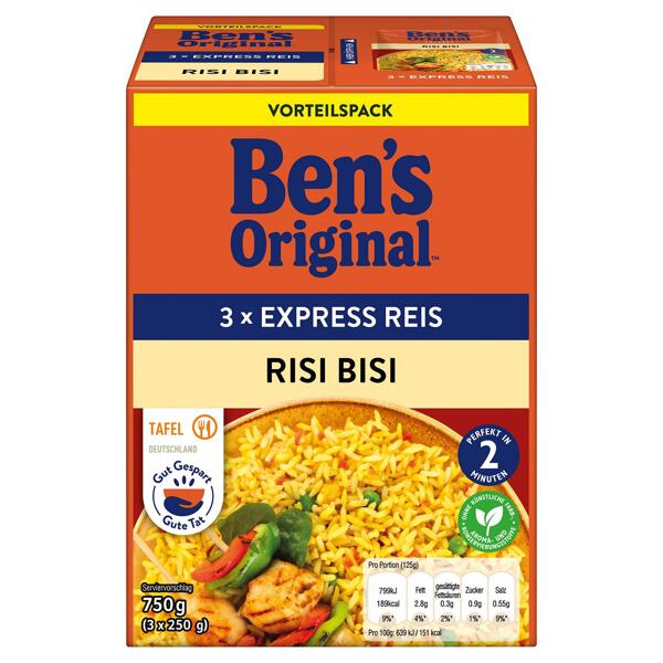 BEN'S ORIGINAL Expressreis Vorteilspack 750 g