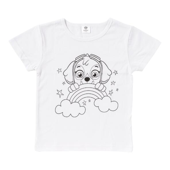 PAW PATROL(R) 				T-Shirt zum Bemalen, 2 St.