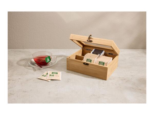 Silvercrest Bamboo Tea Box