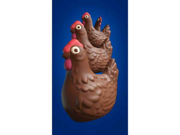 Chocolate Easter Hen