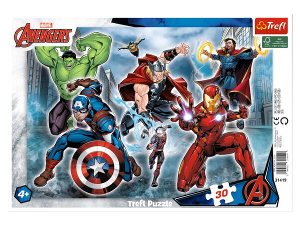 Puzzle "Avengers, Paw Patrol, Frozen, Peppa Pig, Disney Princess, Winnie the Pooh"
