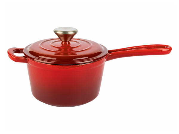 Cast Iron Saucepan