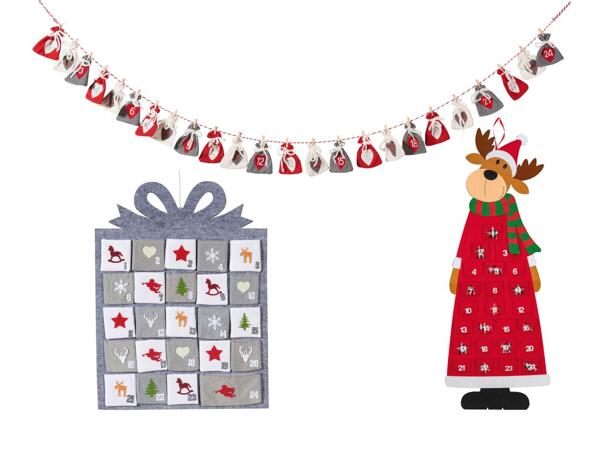 Calendrier de l'Avent feutre DIY