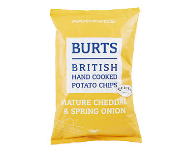 Burts British Potato Chips 150g – Cheese & Onion