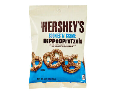 Hershey's Cookies 'n' Creme Dipped Pretzels 120g