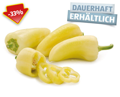 Spitzpaprika gelb