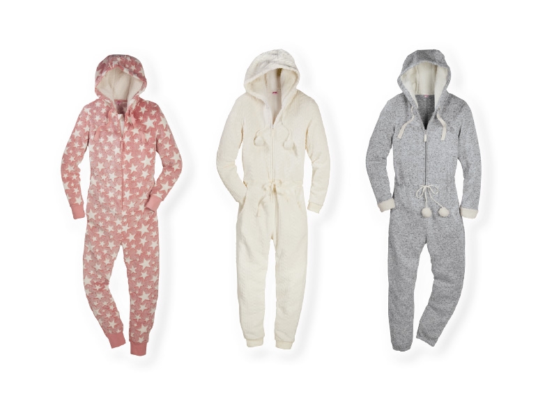 ESMARA LINGERIE Ladies' All-In-One Fleece