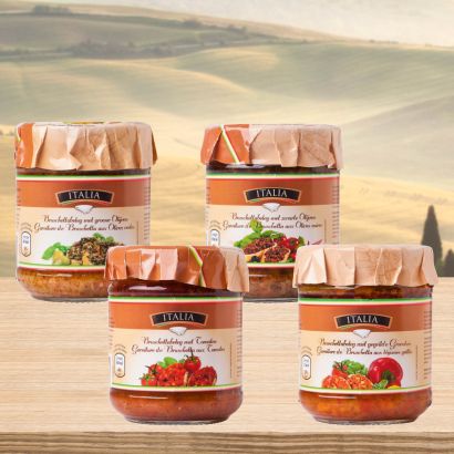 Préparation pour bruschetta