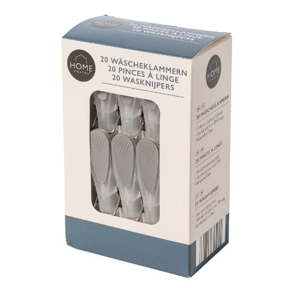 HOME CREATION(R) 				Pinces à linge, 20 pcs