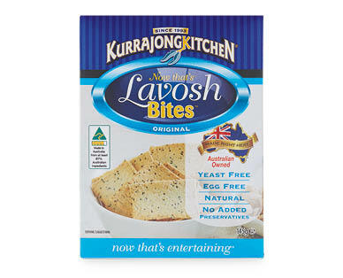 Kurrajong Kitchen Lavosh Bites Original 145g