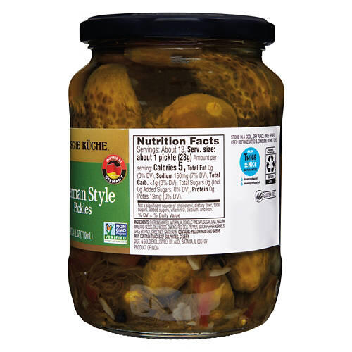 German Style Pickles, 24 fl oz