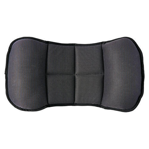 Memory Foam Cushion Lumbar Back, Black