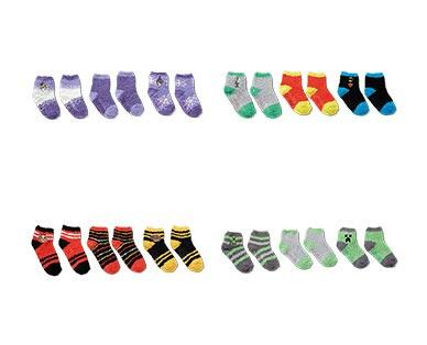 Children's 3-Pack Fuzzy Socks