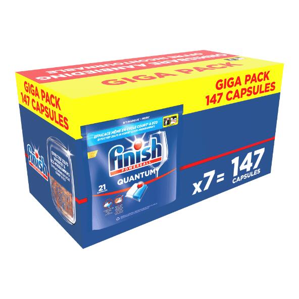 FINISH(R) 				Quantum box, 147 pcs