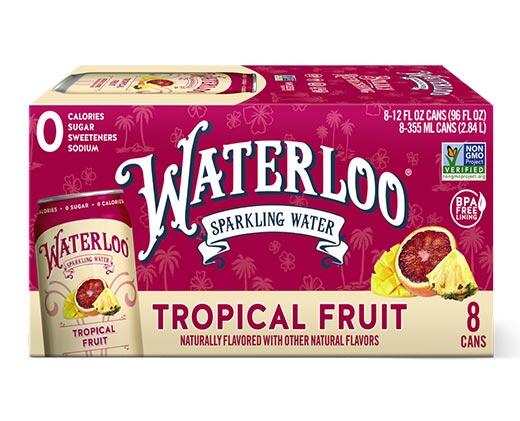 WATERLOO
Sparkling Water Assorted Varieties
