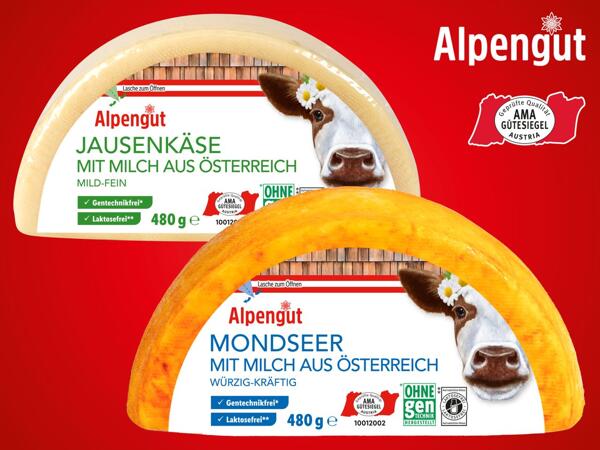 Mondseer oder Jausenkäse