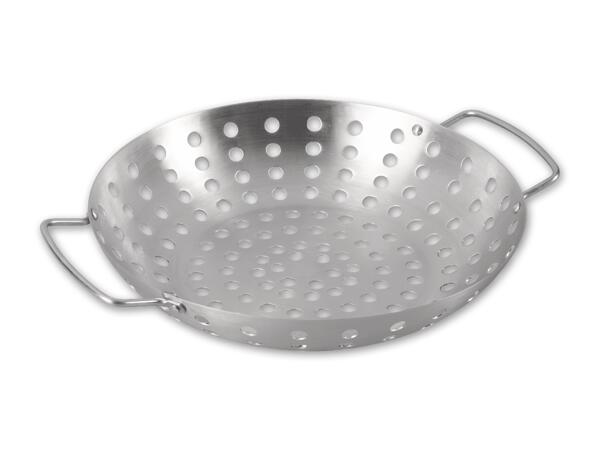 Edelstahl Grillschalen/Pfanne