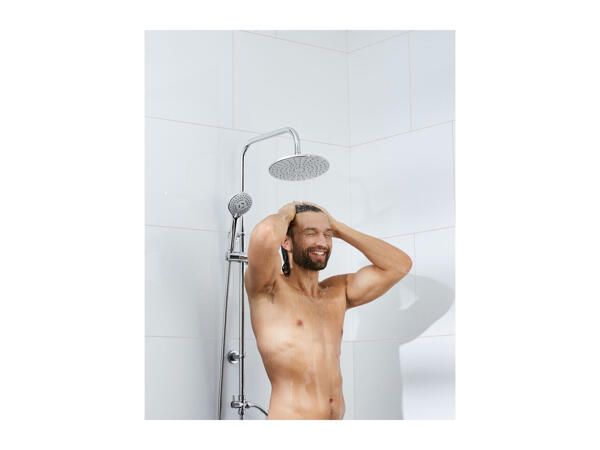 Livarno Home Overhead Shower Kit with Anti-Drip System