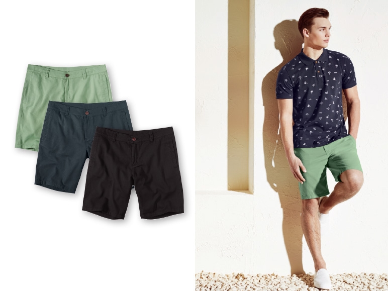 LIVERGY Men's Twill Shorts