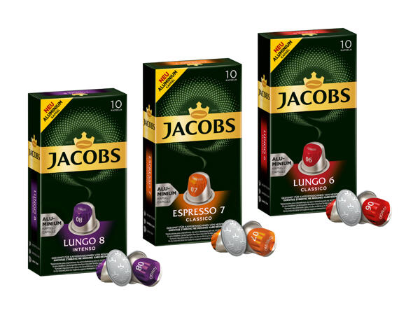 Capsules de café en aluminium Jacobs