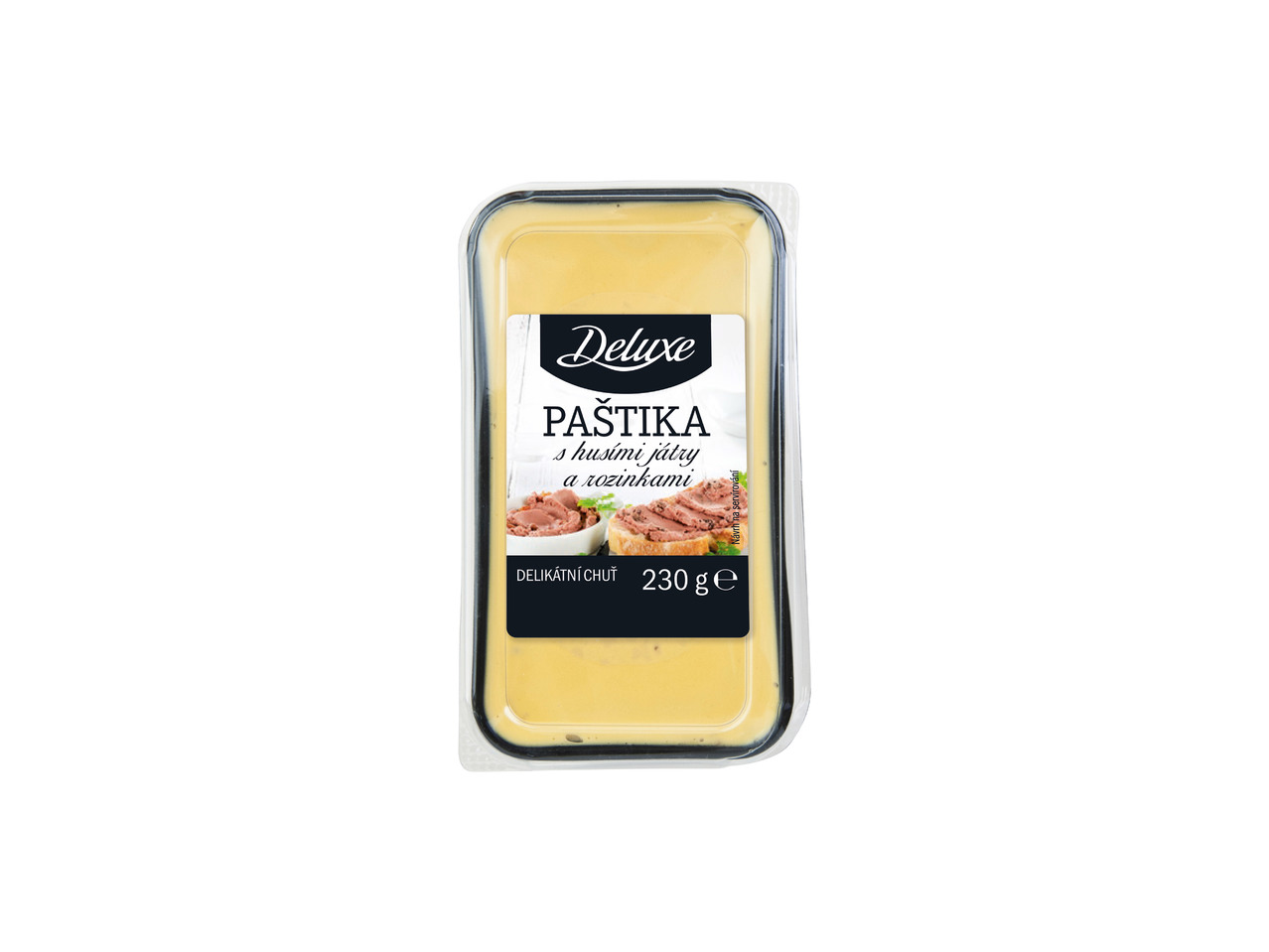 PAŠTIKA S KACHNÍMI/HUSÍMI JÁTRY