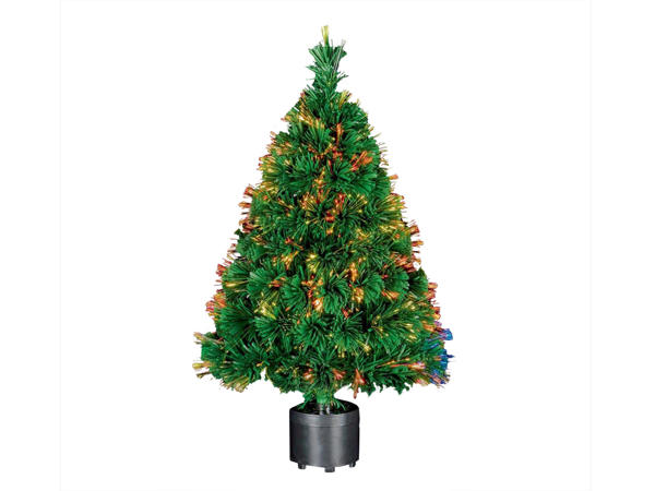 80cm Fibre-Optic Crystal Tip Tree