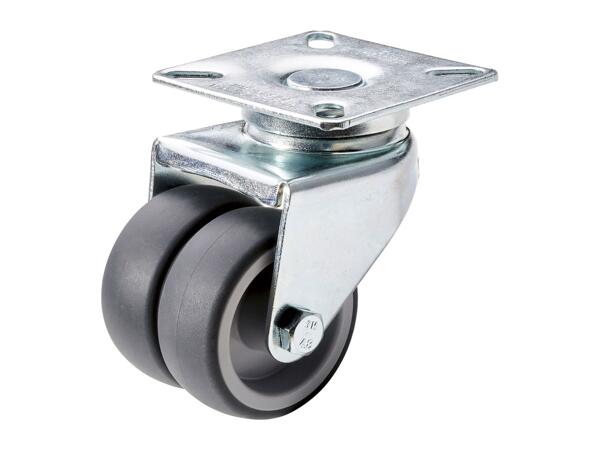 Parkside Dual Wheel Castors - 4 Pack