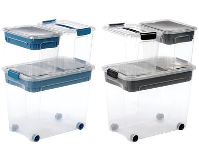 EASY HOME(R) MAXI-STAPELBOXEN-SET, 5-TEILIG