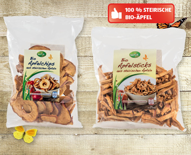 NATUR AKTIV BIO Steirische Bio-Apfelchips/-sticks
