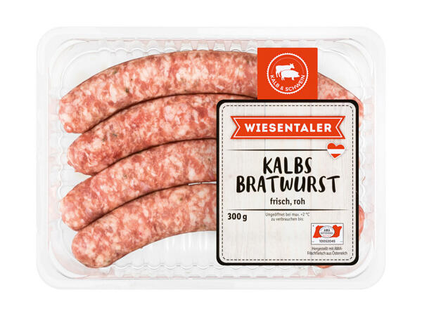 Frische Kalbsbratwurst