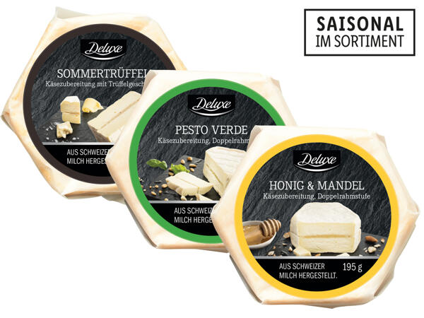 Gourmet Weichkäse mit Füllung
