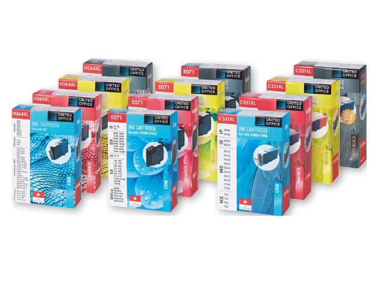 United Office Printer Cartridge Canon/Epson/HP