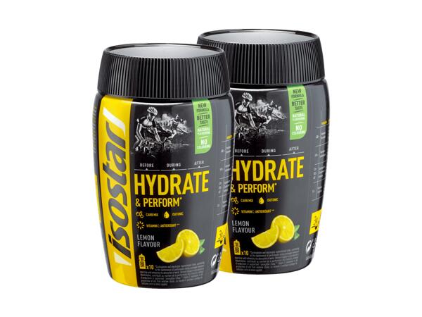 Boisson Hydrate & Perform Sport Isostar, pack de 2
