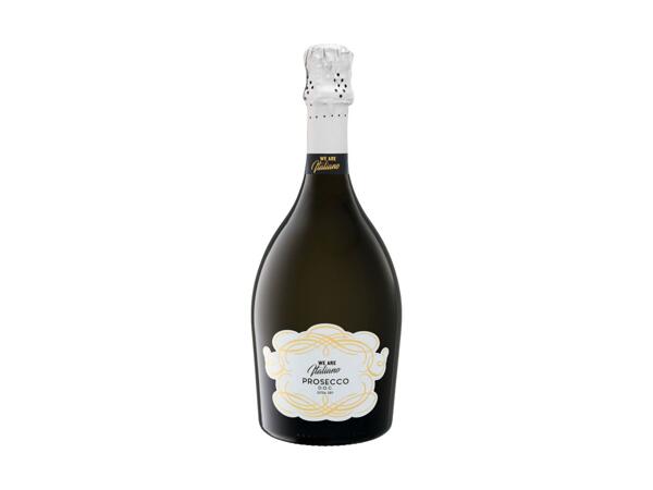 We are Italiano Prosecco DOC Spumante, Italian